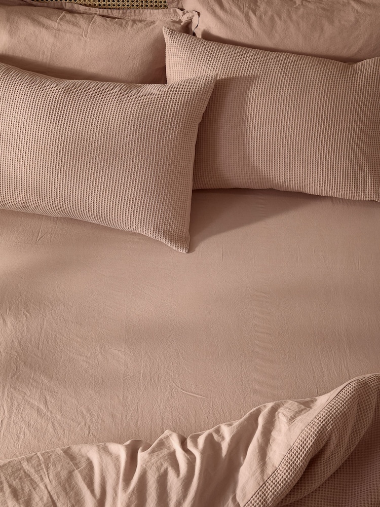 Yard Cotta Hebden Washed Cotton Fitted Sheet - Image 1 of 1