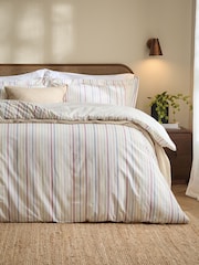 Хлопковый постельный комплект в полоску Yard Hebden - Изображение 3 3