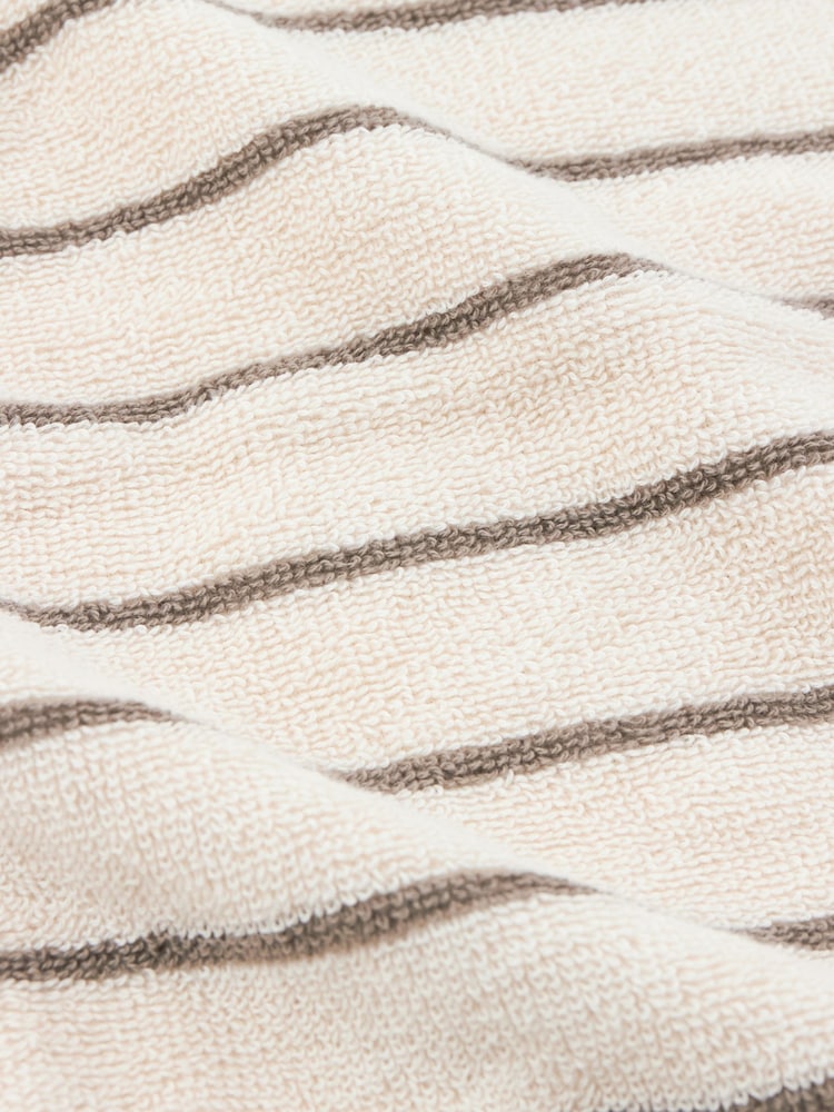 Yard Mole Hebden Narrow Stripe Cotton Towel - Image 4 of 4