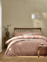 Yard Cotta Hebden Washed Cotton Duvet Cover and Pillowcase Set - Image 1 of 4