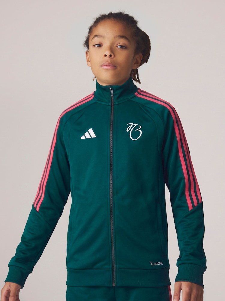 adidas Green Jude Bellingham Tiro League Kids Training Top - Image 1 of 8 adidas Green Jude Bellingham Tiro League Kids Training Top - Image 1 of 8