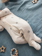 Cream Baby Christmas Sleepsuits 3 Pack (0mths-2yrs) - Image 5 of 14