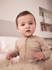 Neutral Milk Club Two Way Zip Baby Sleepsuits 3 Pack (0-2yrs) - Image 14 of 15