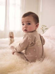 Neutral Milk Club Two Way Zip Baby Sleepsuits 3 Pack (0-2yrs) - Image 15 of 15
