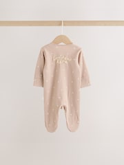 Neutral Milk Club Two Way Zip Baby Sleepsuits 3 Pack (0-2yrs) - Image 7 of 15