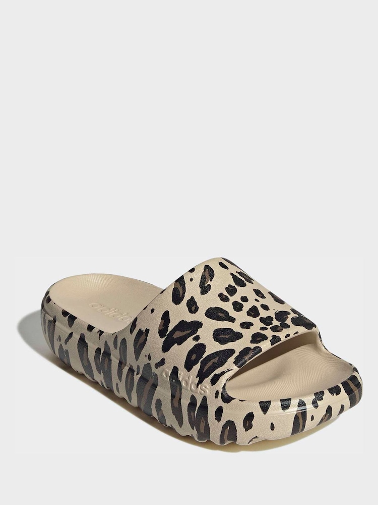 adidas Animal Print Adilette Lumia Slides - Image 1 of 9 adidas Animal Print Adilette Lumia Slides - Image 1 of 9