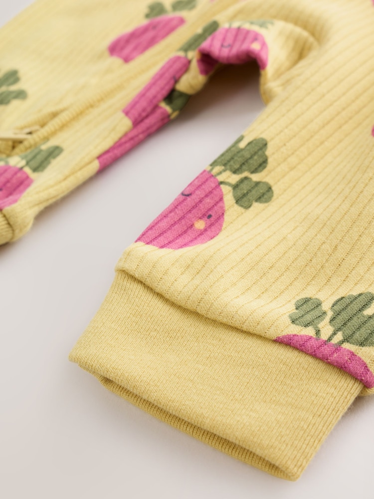 Bright Fruits Two Way Zip Baby Sleepsuits 3 Pack (0-3yrs) - Image 13 of 13 Bright Fruits Two Way Zip Baby Sleepsuits 3 Pack (0-3yrs) - Image 13 of 13