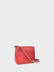 Osprey London Red The Kellie Leather Cross-Body Bag - Imagen 3 de 6