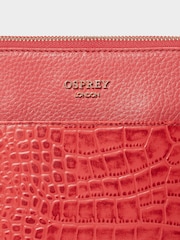 Osprey London Red The Kellie Leather Cross-Body Bag - Imagen 5 de 6