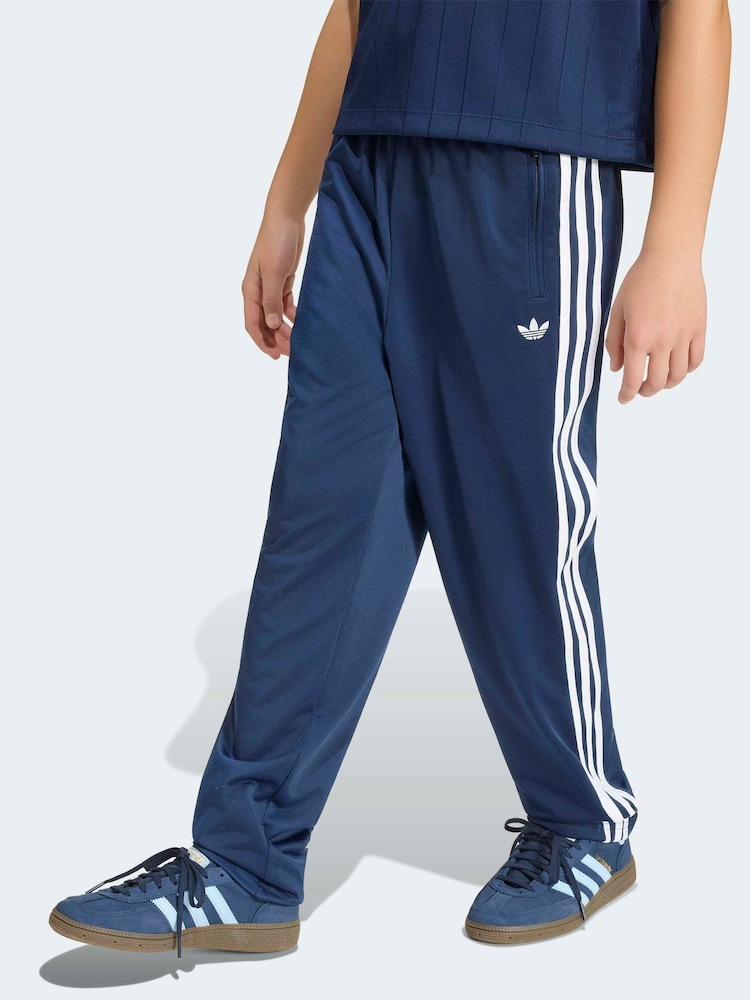 adidas Originals Navy Blue Firebird Joggers - Image 2 of 7