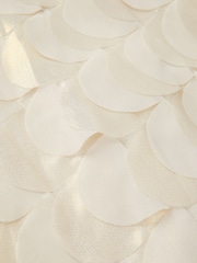 Monsoon Jazzy Shimmer Scallop Frill Dress - Imaginea 4 din 4