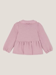 Monsoon Pink Fairy Appliqué Jacket - Image 2 of 3