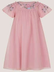 Monsoon Evita Floral Embroidered Swing Dress - Imaginea 2 din 4