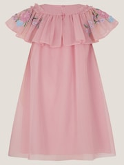 Monsoon Evita Floral Embroidered Swing Dress - Imaginea 3 din 4