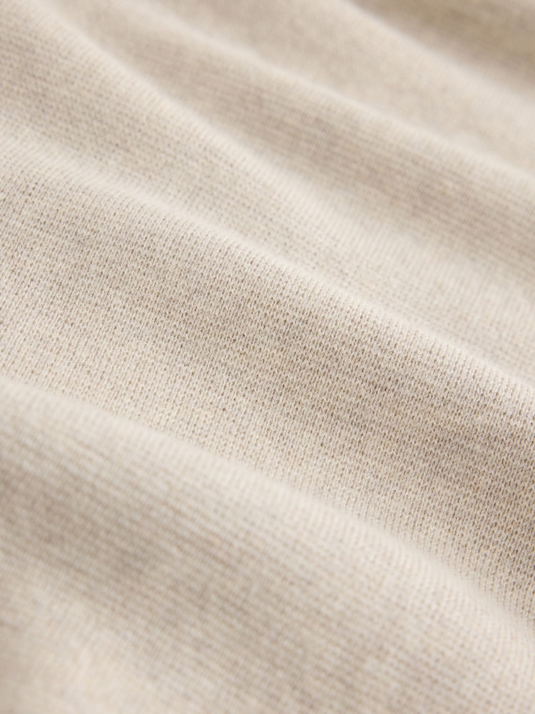 Oatmeal Logo Quarter Zip Jumper - Image 7 of 7