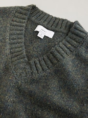 Green Knitted Tank Top with Wool - Image 6 of 7