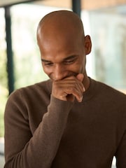 Brown N. Premium Ultrasoft Knitted Jumper with Wool - Image 5 of 5