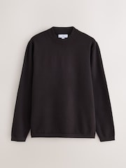 Braun - N. Premium Ultrasoft Knitted Jumper with Wool - Bild 6 von 9