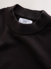 Braun - N. Premium Ultrasoft Knitted Jumper with Wool - Bild 7 von 9