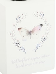 Something Different White Butterflies Appear Tealight Candle Holder - Image 3 of 4