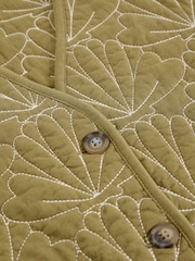 White Stuff Green Ayra Quilted Gilet - Image 6 of 6