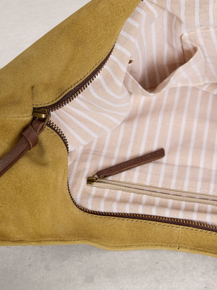 White Stuff Green Saffy Shoulder Bag - Image 4 of 4