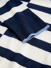 White Stuff Blue Katie Stripe Jumper - Image 6 of 6