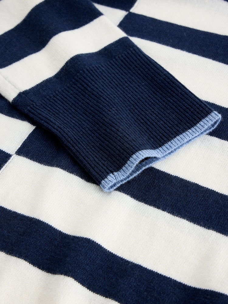 White Stuff Blue Katie Stripe Jumper - Image 6 of 6