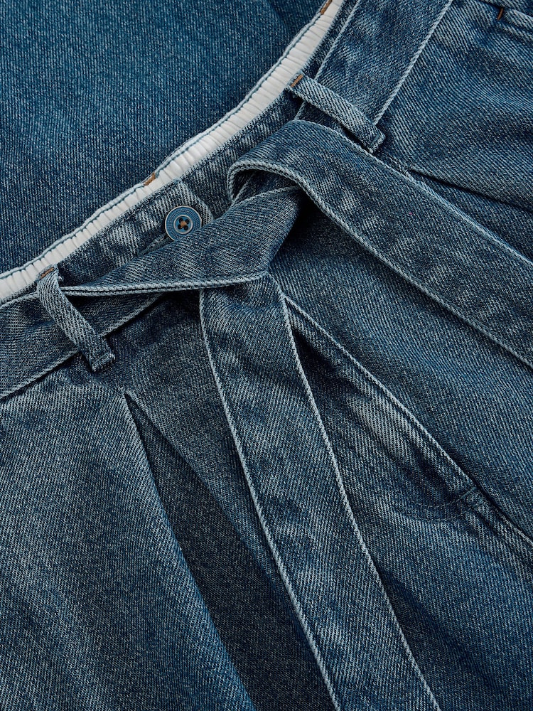 White Stuff Blue Lyle Wide Leg Jeans - Image 6 of 6