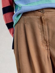 Marrón - Pantalones de pernera ancha Sasha de White Stuff - Imagen 4 de 6