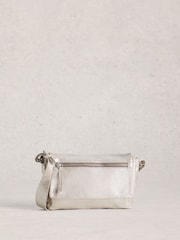 White Stuff Silver Tiggy Cross-Body Bag - Image 1 of 4