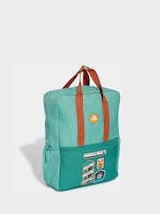 adidas Green Kids Minecraft Backpack - Image 2 of 6
