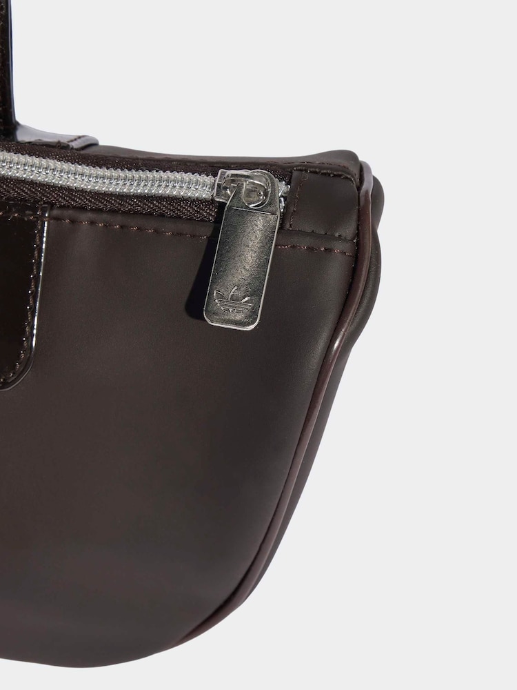 adidas Brown Adicolor Mini Bowling Bag - Image 6 of 6 adidas Brown Adicolor Mini Bowling Bag - Image 6 of 6