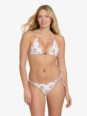 Billabong Cream Sandy Shells Tie Bikini Bottoms - Image 1 of 4