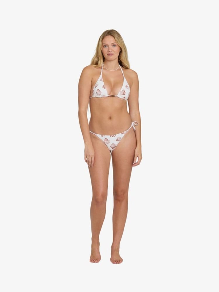 Billabong Cream Sandy Shells Tie Bikini Bottoms - Image 2 of 4 Billabong Cream Sandy Shells Tie Bikini Bottoms - Image 2 of 4