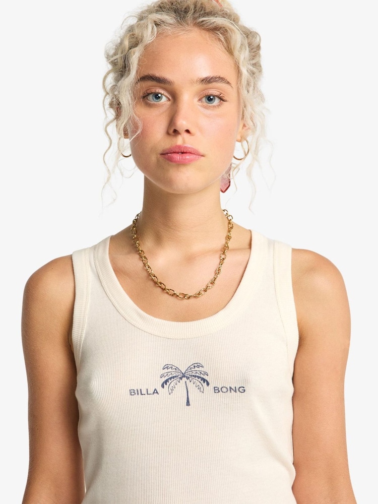 Billabong Grab Some Shade Palm Tree Logo Vest Top - Bild 5 von 5