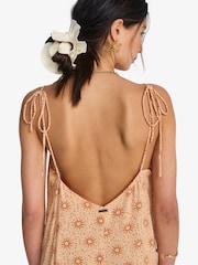 Billabong Pink Gypsy Backless Halterneck Dress - Image 3 of 4