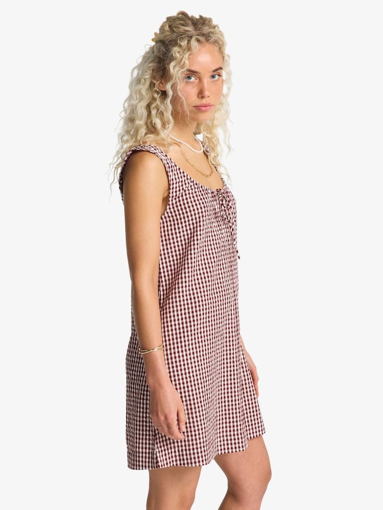 Billabong ギンガムチェック Sweet As Ever ミニワンピース - 画像 2 / 5
