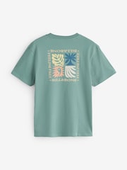 Billabong Surge Backprint Graphic Kort ärm Logotyp T-shirt - Bild 2 av 2