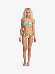 Billabong Shell Print Salty Waves Reversible Tie Nude Bikini Bottoms - Image 4 of 6