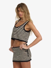 Billabong Laura Flip Tide Textured Stripe Tank Top - Imagen 2 de 6
