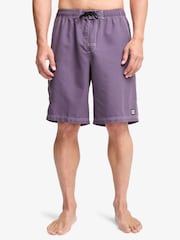 Billabong Purple Throw On 21" Logo Swim Shorts - Image 1 de 5