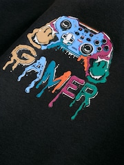 Jugador negro - Print Hoodie Joggers Set (3-16yrs) - Imagen 5 de 7