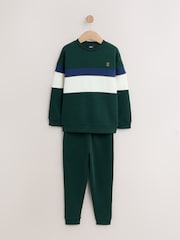 Green Crew Neck Sweater Set (3-16yrs) - Image 1 of 5