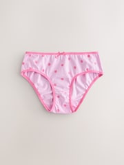 Pink Polka Dots Pattern Briefs 5 Pack (1.5-12yrs) - Image 4 of 9