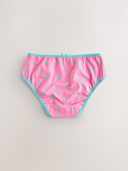 Pink Polka Dots Pattern Briefs 5 Pack (1.5-12yrs) - Image 7 of 9