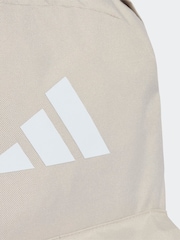 adidas White Classic 3 Bar Logo Backpack - Image 4 of 5