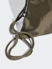 adidas Olive Green Linear Gymsack Bag - Image 3 of 4