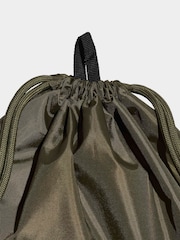 adidas Olive Green Linear Gymsack Bag - Image 4 of 4