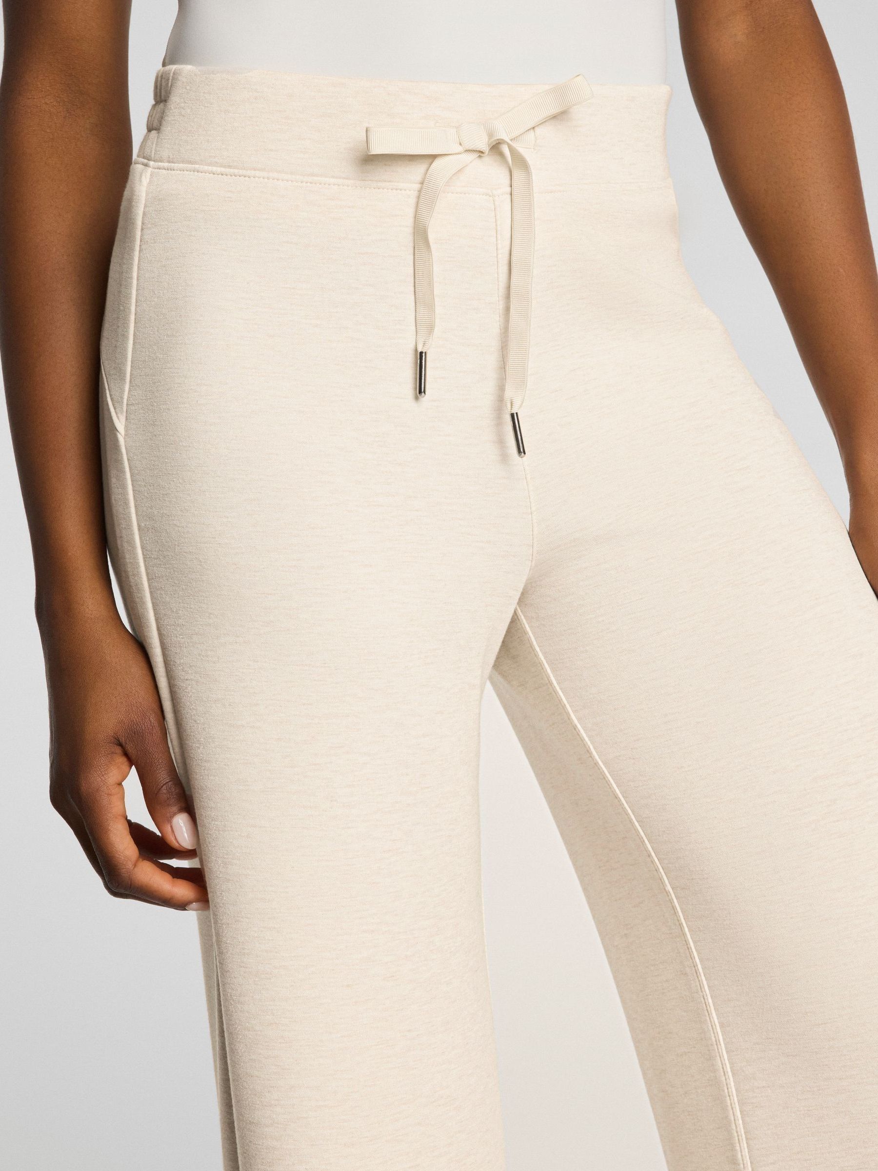 Buy SPANX Cream AirEssentials® Wide Leg Trousers from Next USA